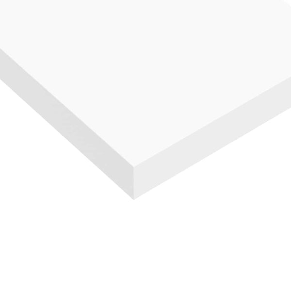 Vidaxl Floating 4 Pcs White 90X23.5X3.8 Cm Mdf Wall Shelves