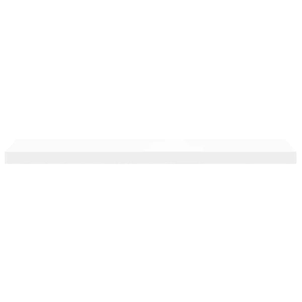 Vidaxl Floating 4 Pcs White 90X23.5X3.8 Cm Mdf Wall Shelves
