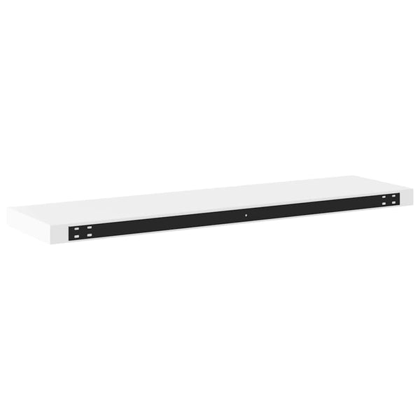 Vidaxl Floating 4 Pcs White 90X23.5X3.8 Cm Mdf Wall Shelves