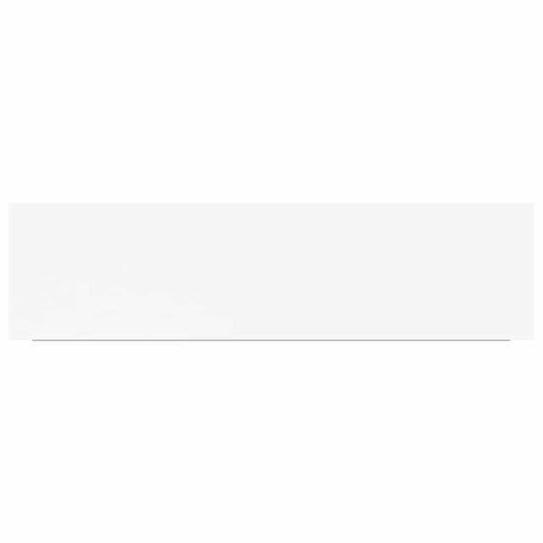 Vidaxl Floating 4 Pcs White 90X23.5X3.8 Cm Mdf Wall Shelves