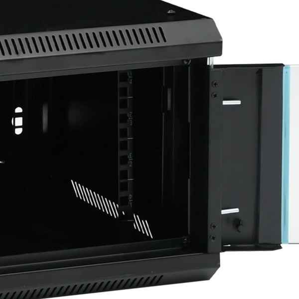 9U Network Cabinet 19" Ip20 600X450x510 Mm Black Other Ent. Networking Racks