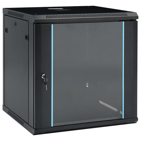 12U Wall Mounted Network Cabinet 19" Ip20 600X600x640 Mm Cabinets & Cupboards
