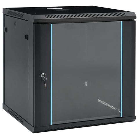 12U Wall Mounted Network Cabinet 19" Ip20 600X600x640 Mm Cabinets & Cupboards
