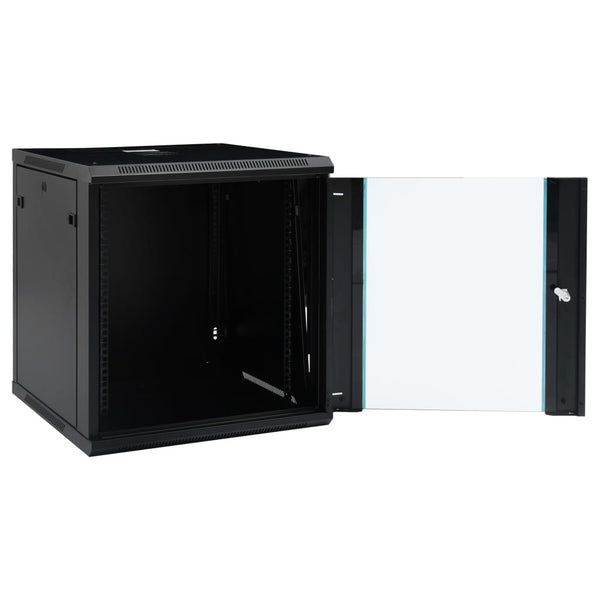 12U Wall Mounted Network Cabinet 19" Ip20 600X600x640 Mm Cabinets & Cupboards