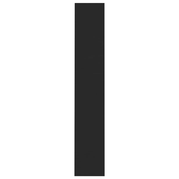 Vidaxl Cd Cabinets 2 Pcs Black 21X16x93.5 Cm Engineered Wood Cabinets & Cupboards