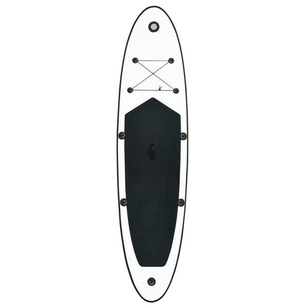 Inflatable Stand Up Paddleboard Set Black And White
