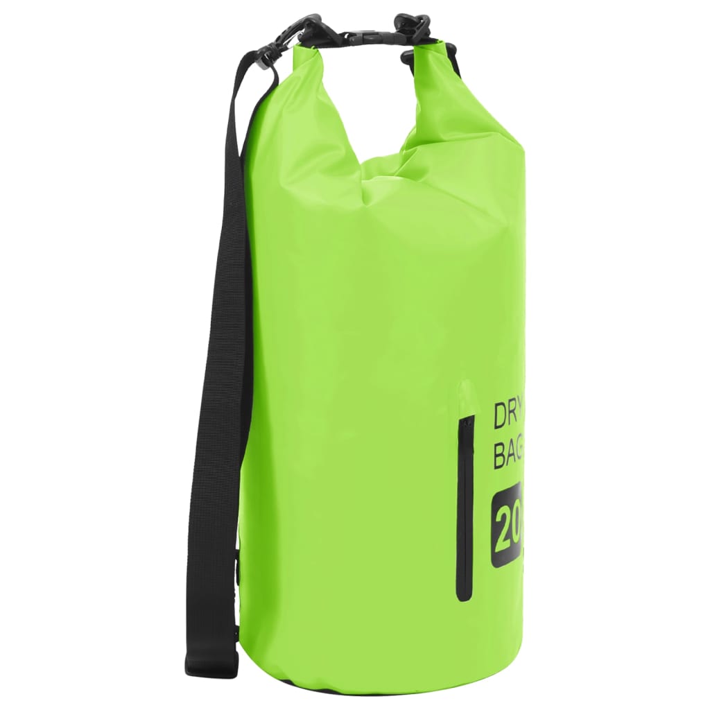 Dry Bag With Zipper 20 L Pvc
