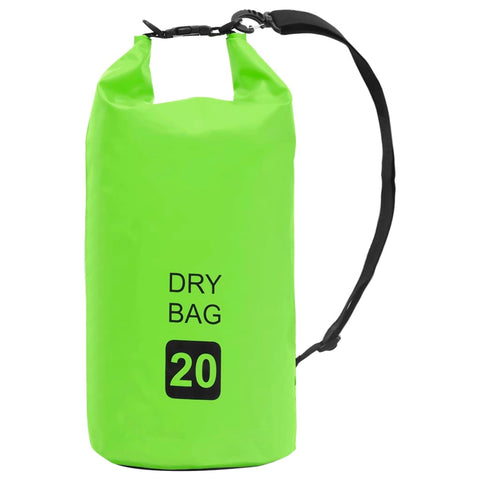 Dry Bag Green 20 L Pvc Dry Bags