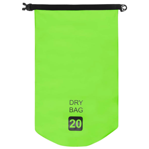 Dry Bags Dry Bag Green 20 L Pvc