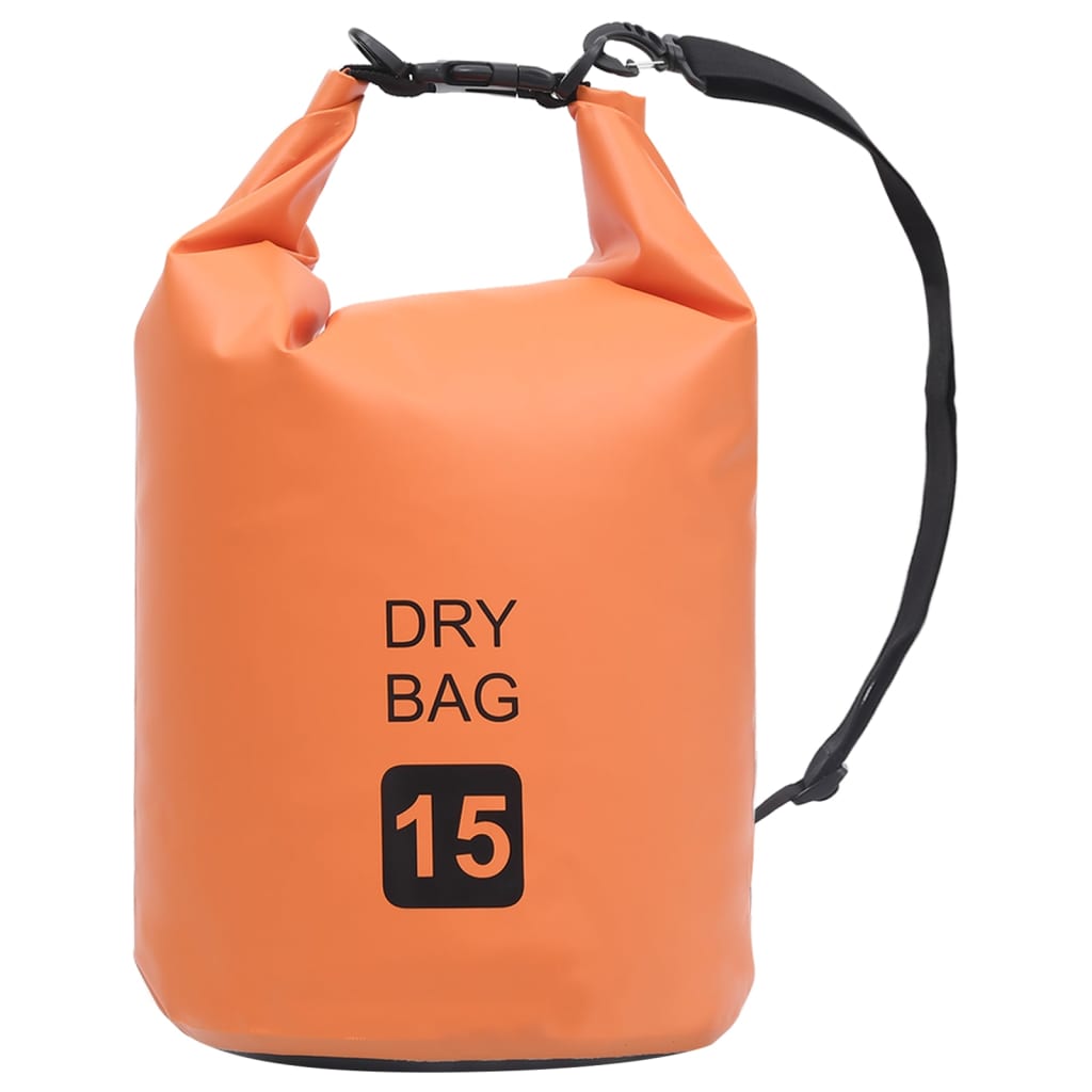 Dry Bags Dry Bag Orange 15 L Pvc