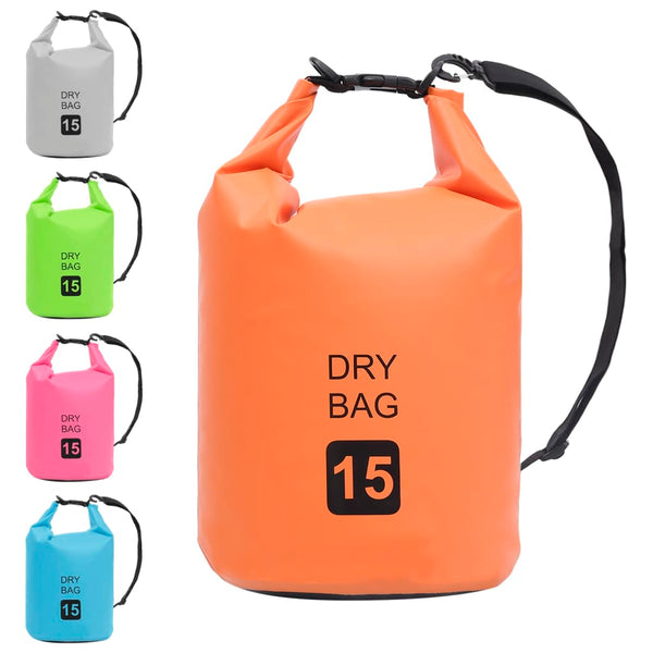 Dry Bags Dry Bag Orange 15 L Pvc