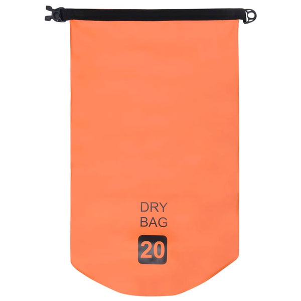 Dry Bag Orange 20 L Pvc Dry Bags
