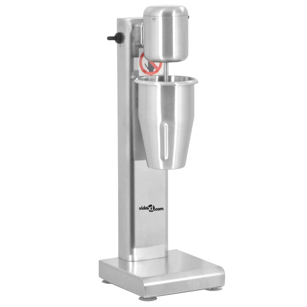 Vidaxl Milkshake Mixer Stainless Steel 1 L Countertop Blenders