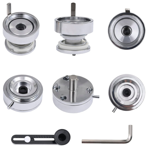 Badge Button Maker With 500 Pcs Pinback Parts 58 Mm Badge & Button Makers