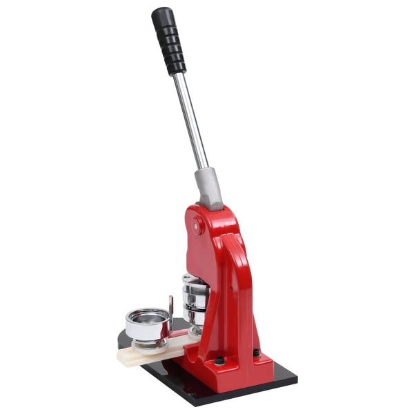 Badge Button Maker With 500 Pcs Pinback Parts 44 Mm Badge & Button Makers