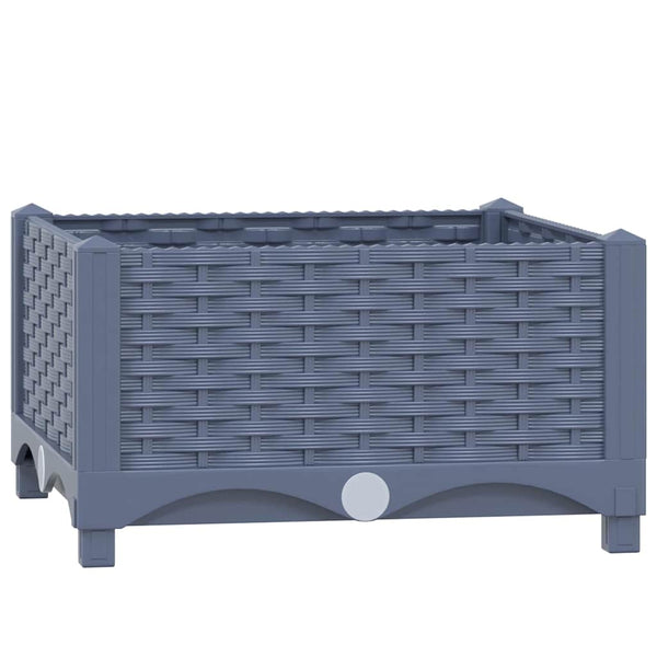 Vidaxl Raised Bed 40X40x23 Cm Polypropylene Raised Garden Beds
