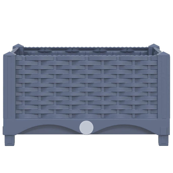Vidaxl Raised Bed 40X40x23 Cm Polypropylene Raised Garden Beds