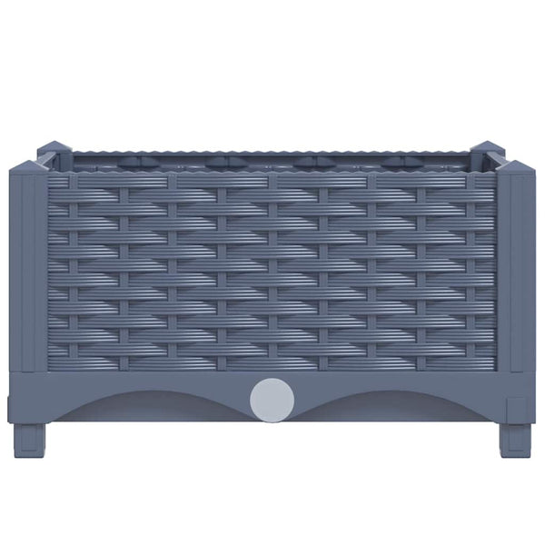Vidaxl Raised Bed 40X40x23 Cm Polypropylene Raised Garden Beds