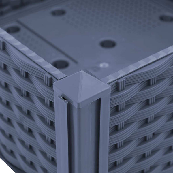 Vidaxl Raised Bed 160X40x38cm Polypropylene Raised Garden Beds