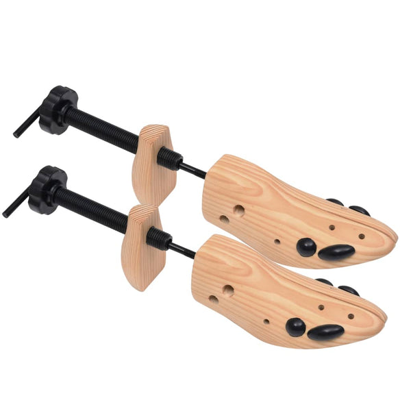 Shoe Trees Size 36 40 Solid Pine Wood Shoe Organisers