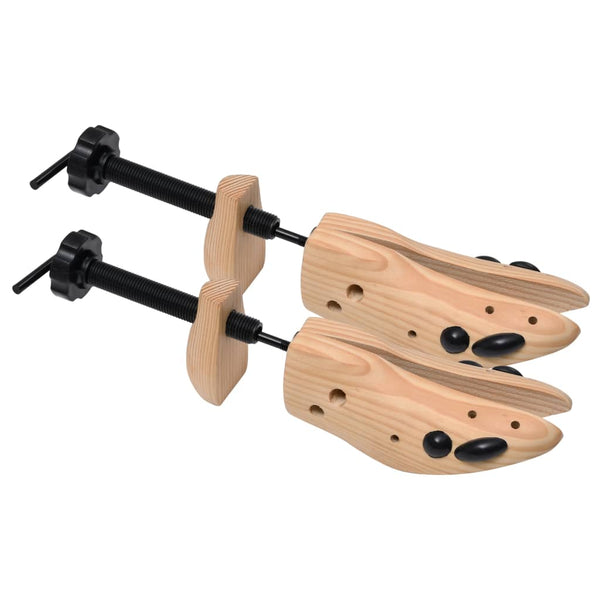 Shoe Trees Size 36 40 Solid Pine Wood Shoe Organisers