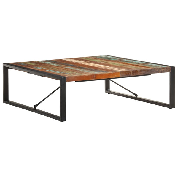 Coffee Table 120X120x40 Cm Solid Wood Reclaimed Coffee Tables
