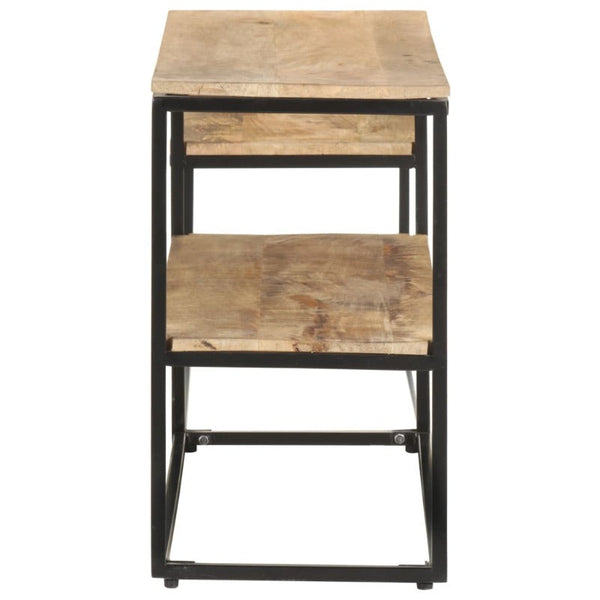 TV Stands & Entertainment Units Tv Cabinet 180X30x50 Cm Rough Mango Wood