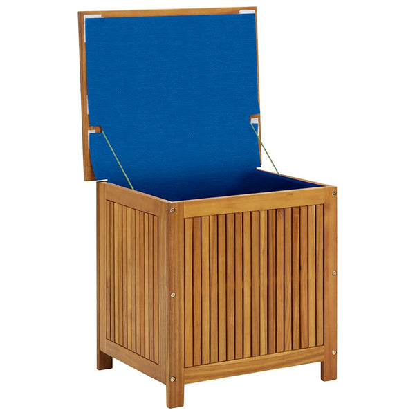 Vidaxl Garden Storage Box 60X50x58 Cm Solid Wood Acacia Storage Deck Boxes