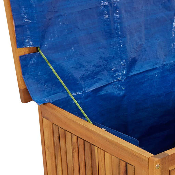 Vidaxl Garden Storage Box 60X50x58 Cm Solid Wood Acacia Storage Deck Boxes