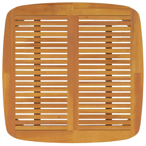 Garden Table 85X85x75 Cm Solid Wood Acacia Patio & Garden Tables