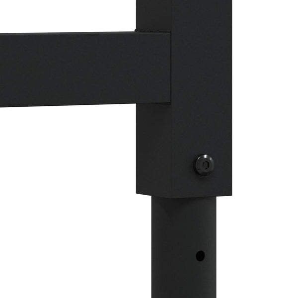 Vidaxl Work Bench Frames 2 Pcs Metal 55X(69 95.5) Cm Black Work Benches