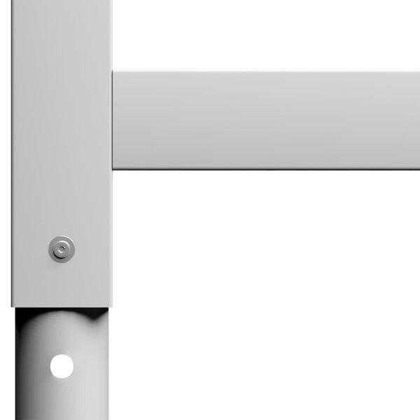 Adjustable Work Bench Frames 2 Pcs Metal 85X(69-95.5) Cm Grey