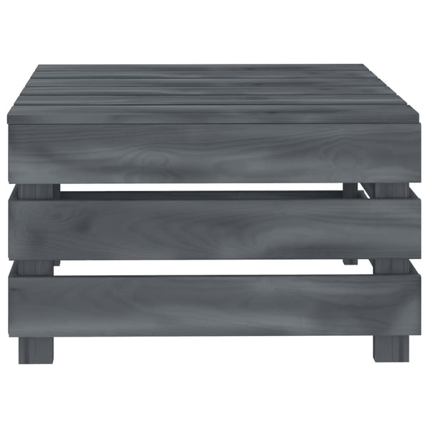 Garden Pallet Table Grey Wood Patio & Garden Tables