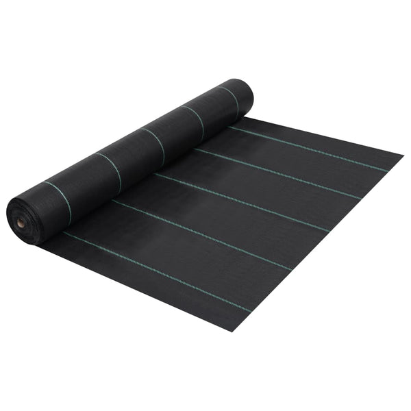 Weed & Root Control Mat Black 1X10 Pp Weed Control Fabric
