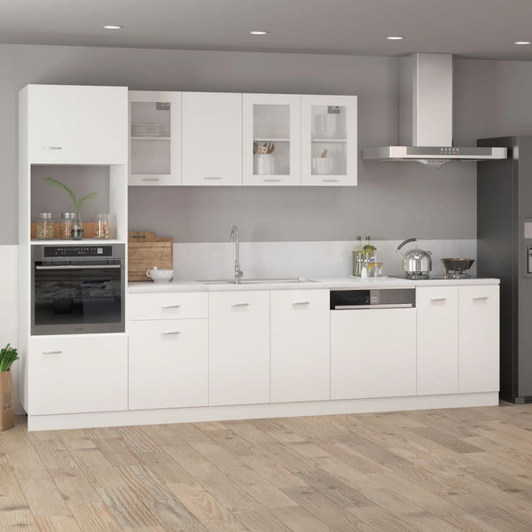 Kitchen Cabinet Doors and Fronts Drawer Bottom Cabinet White 50X46x81.5 Cm Engineered Wood