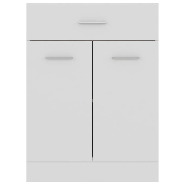 Vidaxl Drawer Bottom Cabinet Lyon White 60X46x81.5 Cm Engineered Wood Cabinets & Cupboards