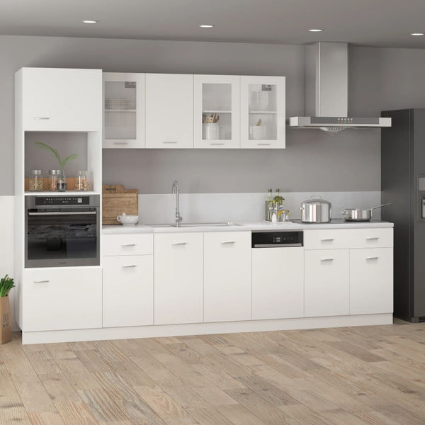 Drawer Bottom Cabinet White 80X46x81.5 Cm Engineered Wood Kitchen Cabinet Doors And Fronts