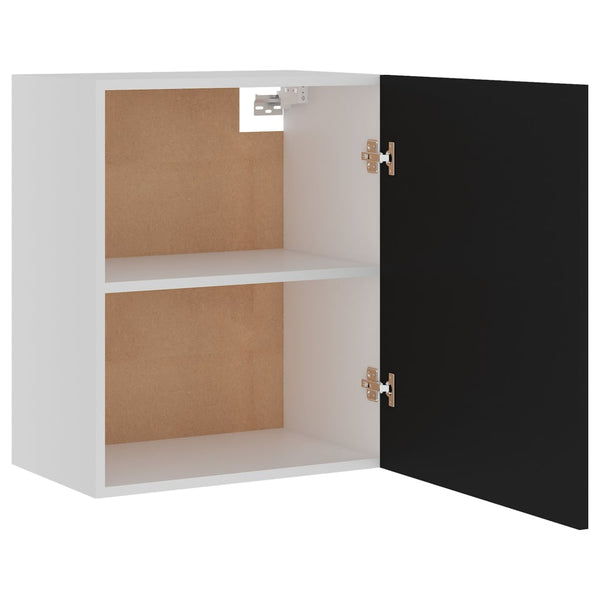 Cabinets & Cupboards Hanging Cabinet Black 50X31x60 Cm Engineered Wood