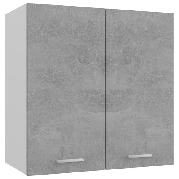 Vidaxl Hanging Cabinet Lyon Concrete Grey 60X31x60 Cm Engineered Wood Cabinets & Cupboards