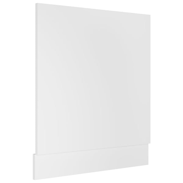 Dishwasher Panel White 59.5X3x67 Cm Engineered Wood Kitchen Cabinet Doors And Fronts