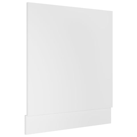 Dishwasher Panel White 59.5X3x67 Cm Engineered Wood Kitchen Cabinet Doors And Fronts