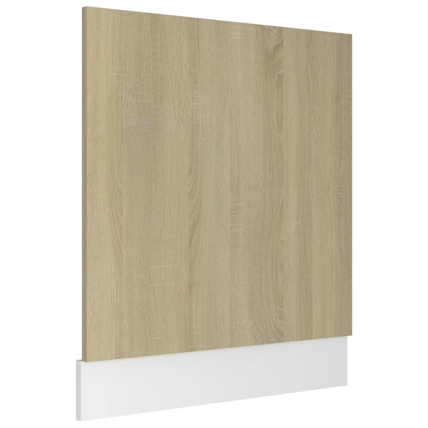 Dishwasher Panel Sonoma Oak 59.5X3x67 Cm Engineered Wood Kitchen Cabinet Doors And Fronts