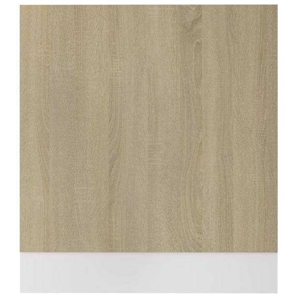 Dishwasher Panel Sonoma Oak 59.5X3x67 Cm Engineered Wood Kitchen Cabinet Doors And Fronts