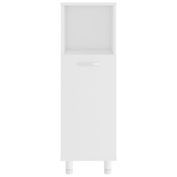 Bathroom Cabinet White 30X30x95 Cm Engineered Wood Bathroom Cabinets
