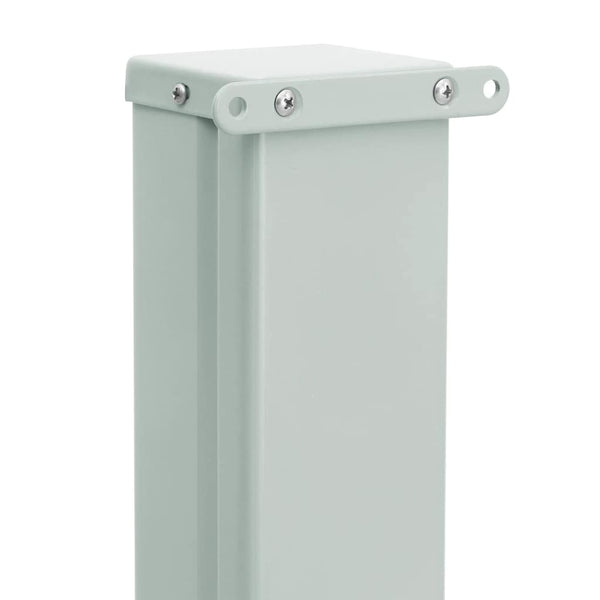 Patio Retractable Side Awning 600X160 Cm Grey Awning & Canopy Parts