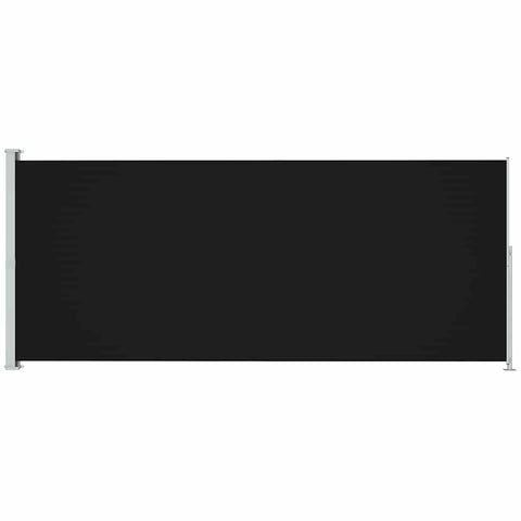 Patio Retractable Side Awning 220X500 Cm Black Awning & Canopy Parts