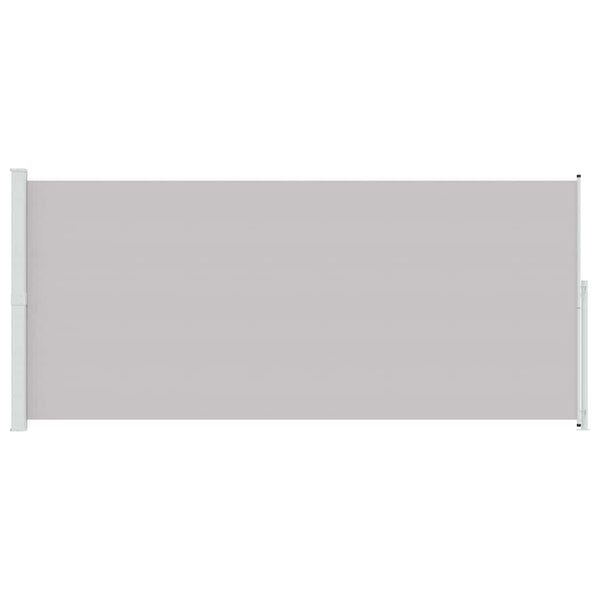 Vidaxl Patio Retractable Side Awning 220X514cm Grey Awnings