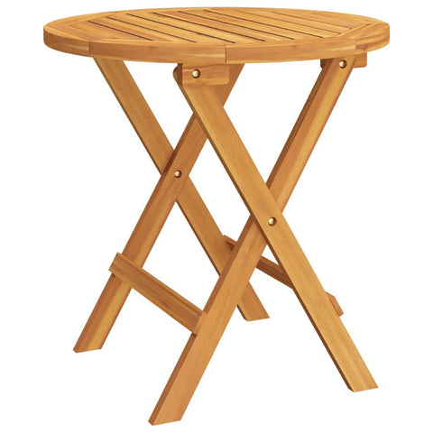Bistro Table Ã˜46X47 Cm Solid Wood Acacia