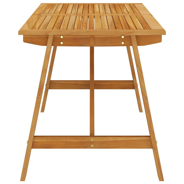 Vidaxl Garden Dining Table 140X70x73.5 Cm Solid Acacia Wood Outdoor Dining Sets