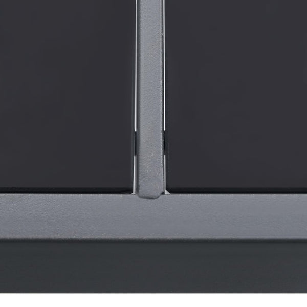 Outdoor Dining Table Anthracite 150X90x74 Cm Steel Dining Tables